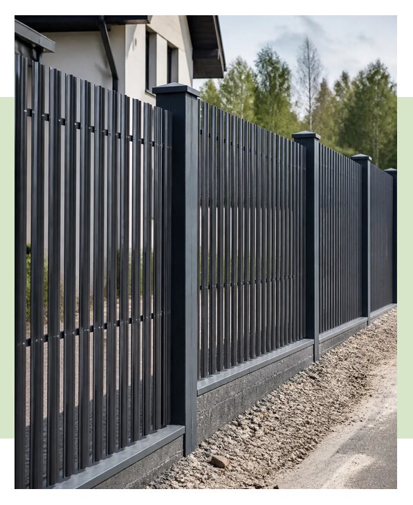 Забор из евроштакетника в Вичуге по цене от 3251 р. | ЗаборЭксеперт-Вчг